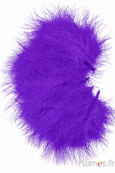 Pute Marabu - 8-12 cm - violett